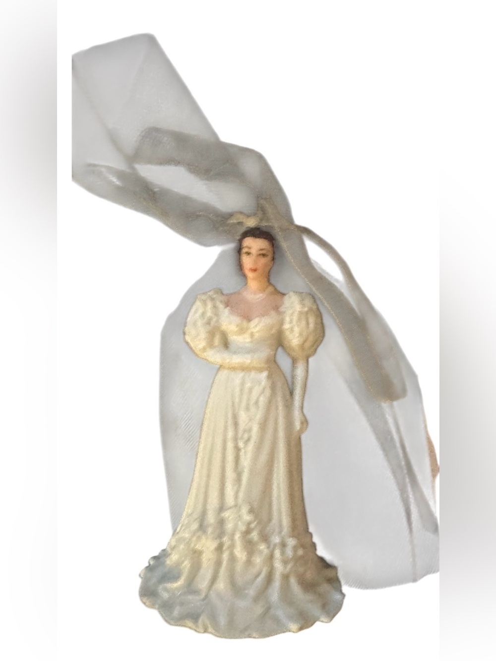 2004 Hallmark White Porcelain Scarlett O'Hara Collectible Backstamp